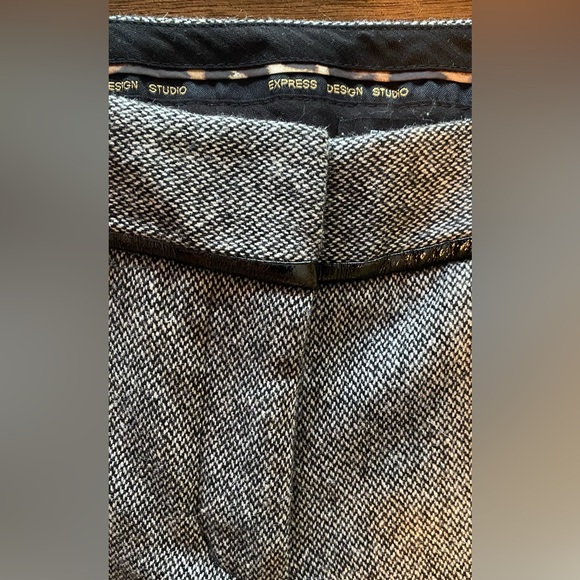 COPY - 🦊Express Editor pant. Tweed black and white. New with tags. Satin lined. - Picture 4 of 15